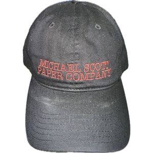 The Office Michael Scott Paper‎ Company Black Cap Pre-Owned